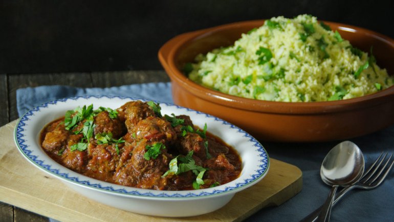 Gehaktballetjes met Couscous