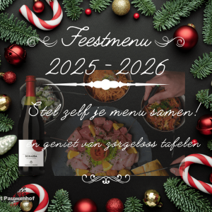 FEESTMENU 2025 - 2026